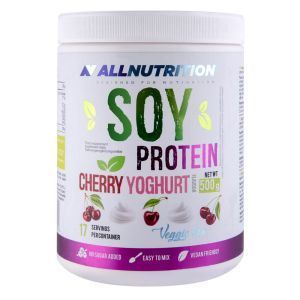 Изолят соевый, 500 г, со вкусом вишневого йогурта, All Nutrition