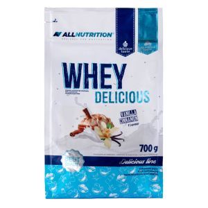 Протеїн Whey Delicious, 700 г, зі смаком ванілі та кориці, All Nutrition