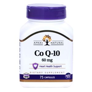 Коензим Q10, 60 мг, 75 капсул, Apnas Natural