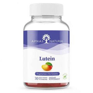 Лютеин, 10 мг, 30 жевательных пастилок, Apnas Natural