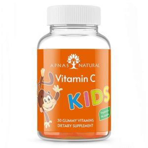 Витамин С для детей, 125 мг, 30 жевательных пастилок, Apnas Natural