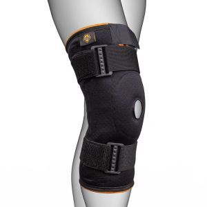 Бандаж для коленного сустава (с силиконовым кольцом и спиралями) ARMOR ARK2103