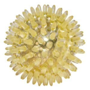 М'ячик масажний Ridni Relax, діаметр 5,5 см, прозоро-жовтий