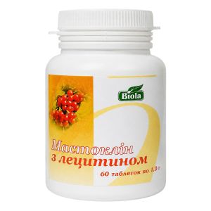 Мастоклин с лецитином, 60 таблеток, Biola