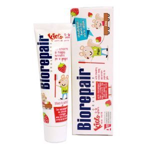 Зубная паста для детей BioRepair Веселый мышонок, вкус земляники, 50 мл
