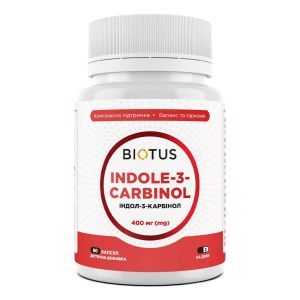 Індол-3-карбінол, 60 капсул, Biotus