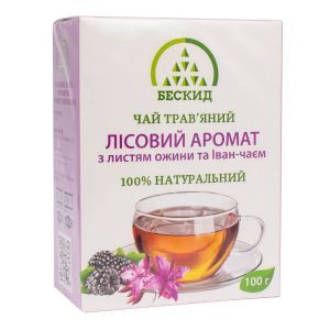 Трав'яний чай "Лісовий аромат" із листям ожини й іван-чаєм, 100 г