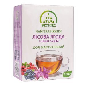 Травяной чай “Лесная ягода” с Иван-Чаем, 100 г