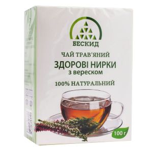 Трав'яний чай Здорові нирки з вереском, 100 г