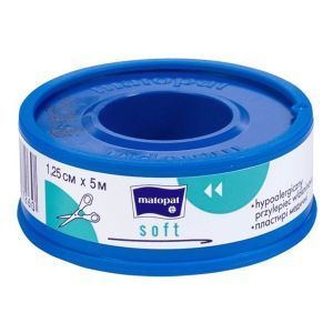 Пластырь медицинский Matopat Soft (1,25 см x 5 м)