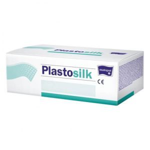 Пластырь медицинский Matopat Plastosilk (2,5 см x 5 м), 1 шт.