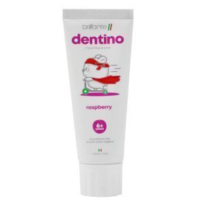 Зубна паста-гель Dentino Raspberry Junior, від 6 років, зі смаком малини, 50 мл, Brilliante