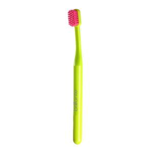 Зубная щетка Brillante green&pink, для взрослых, средней жесткости
