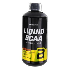 Жидкие BCAA аминокислоты Liquid BCAA, 1000 мл, со вкусом апельсина, BioTech