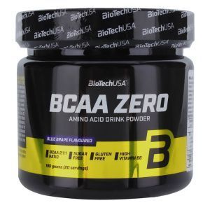 Аминокислотный комплекс BCAA Flash Zero, 180 г, со вкусом синего винограда, BioTech