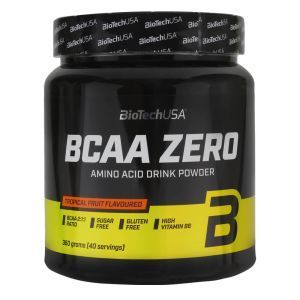 Амінокислотний комплекс BCAA Flash Zero, 360 г, зі смаком тропічних фруктів, BioTech