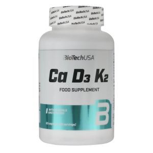 Комплекс вітамінів Ca-D3-K2, 90 капсул, BioTech