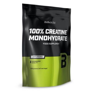 Креатин 100% Creatine Monohydrate, 500 г, BioTech