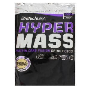 Гейнер Hyper Mass 5000, 1000 г, со вкусом ванили, BioTech