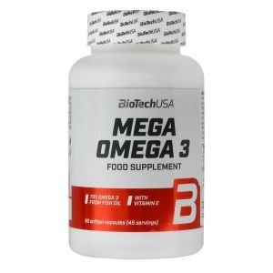 Mega Omega-3, 90 капсул, BioTech