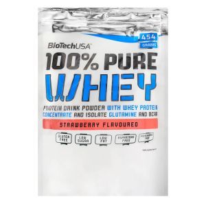 Протеин 100% Pure Whey, 454 г, со вкусом клубники