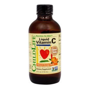 Вітамін C у рідкій формі Essentials, з натуральним апельсиновим смаком, 118,5 мл, ChildLife