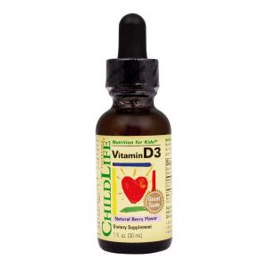 Витамин D3, со вкусом натуральных ягод, 30 мл, ChildLife