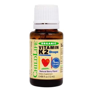 Витамин К2, органические капли, 12 мл, ChildLife