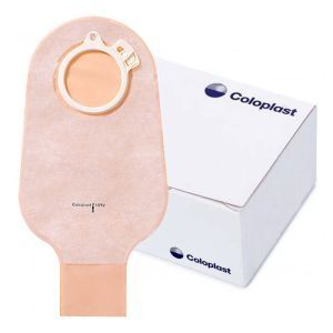 Калоприемники Coloplast 1692 двухкомпонентные, мешки открытые непрозрачные, d50, 30 шт. в упаковке