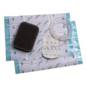 Комплект для вакуумної терапії, пов’язка зі сріблом 14х10х3 см, Confort