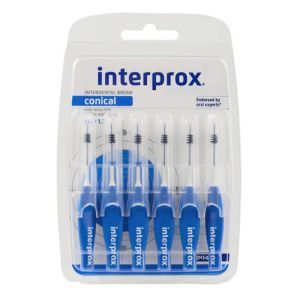 Щетка межзубная 1,7 мм, INTERPROX 4G Conical, 6 шт.