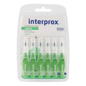 Щетка межзубная 1,1 мм, INTERPROX 4G Micro, 6 шт.