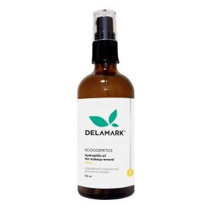 Гидрофильное масло для удаления макияжа (оливковое), 100 мл, DeLaMark