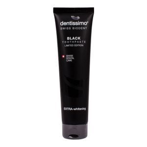 Зубная паста Extra Whitening Black (экстраотбеливание, Черная, лимитированная серия), 75 мл, Dentissimo