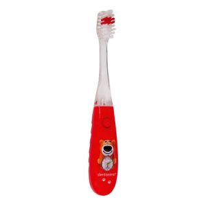 Зубная щетка Dentissimo Kids, красная, для 3-6 лет, Dentissimo