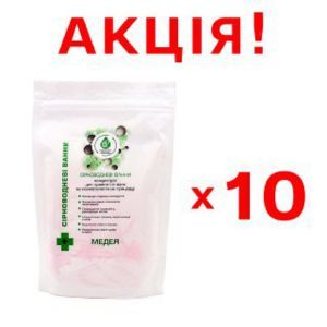 АКЦІЯ! 10 упаковок Медея, сірководневі ванни, 157 г, Лабораторія Доктора Пирогова