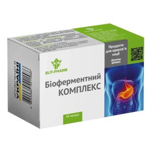 Біоферментний комплекс, 50 ​​капсул, Еліт-фарм