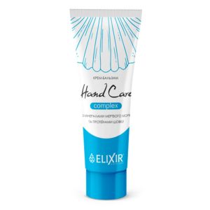 Крем-бальзам для рук із мінералами Мертвого моря та протеїнами шовку, 75 мл, Еліксір