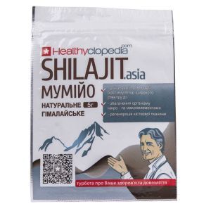 Мумие Shilajit, 5 г, Healthyclopedia