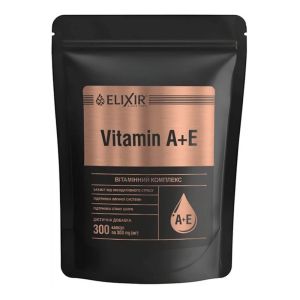 Витаминный комплекс АЕ, 300 капсул, Эликсир