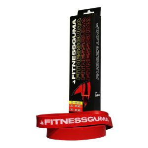 Резинка для фитнеса FitnessGuma 28 мм, красная