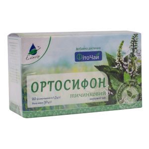 Фіточай "Ортосифон" (нирковий чай), 20 пакетиків, Еліксір
