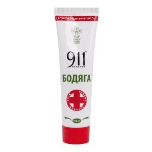 Бальзам 911 Бодяга, 100 мл, Green Pharm Cosmetic