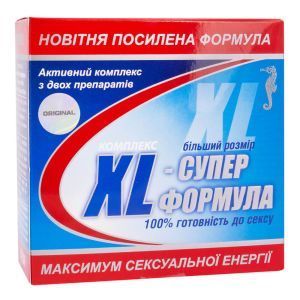 БАД "Комплекс XL-суперформула", 300-500 мг, 4+60 капсул, Greenwood