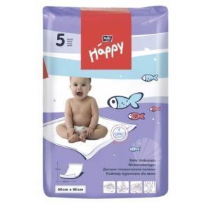 Пеленки детские Happy Bella Baby, 60x90 см (5 шт.)