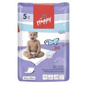 Пелюшки дитячі Happy Bella Baby, 60x90 см (5 шт.)