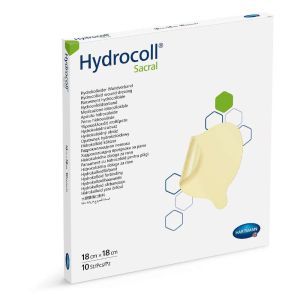 Гидрогелевая губчатая повязка HydroTac Sacral, 18х18 см, HARTMANN