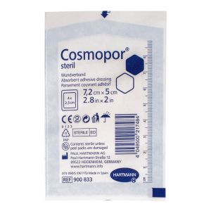 Пов'язка пластирна Cosmopor Steril 7,2x5 см, HARTMANN