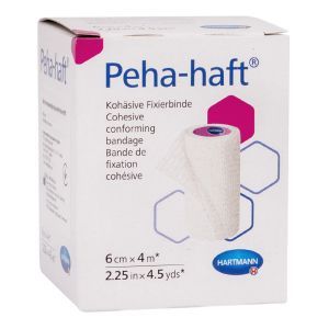 Бинт когезивный фиксирующий Peha-haft, 6 см x 4 м, HARTMANN