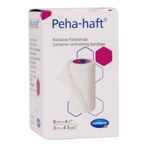 Бинт когезивный фиксирующий Peha-haft, 8 см x 4 м, HARTMANN